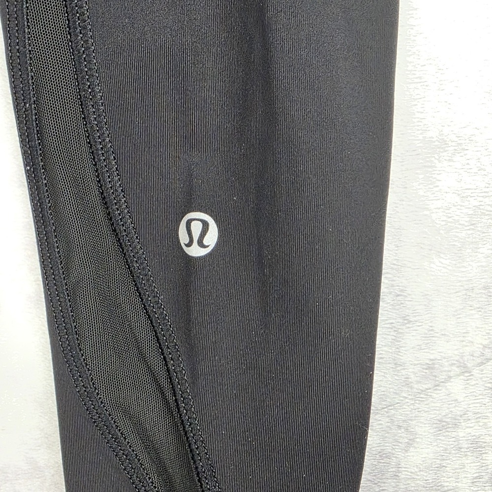 Lululemon Leggings Womens Size 2 Inspire Tight II Black‎ Activewear Bottoms - Picture 5 of 9